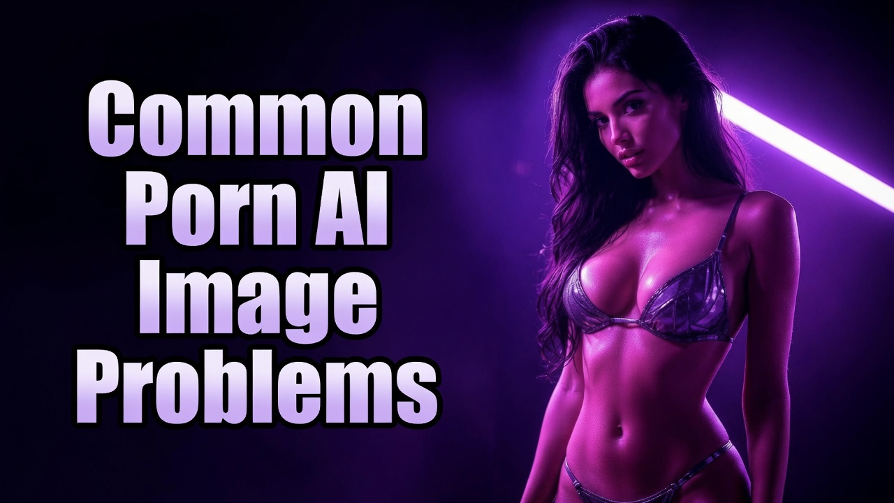 Common Porn AI image problems guide banner
