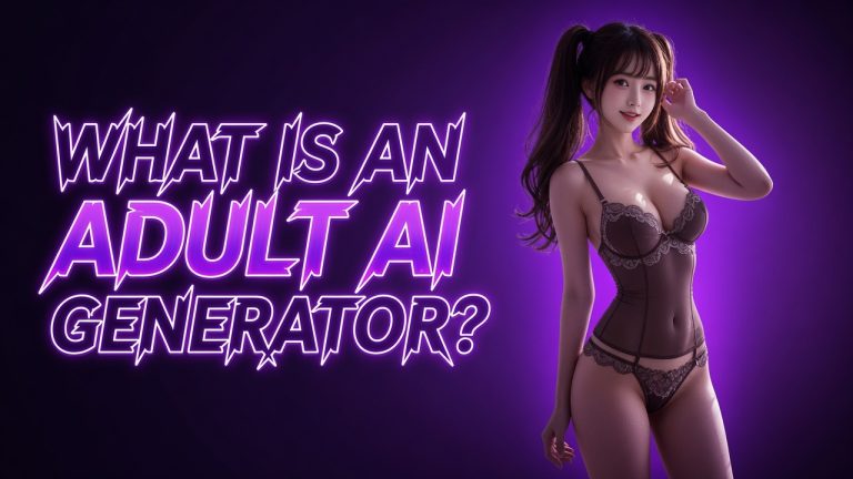 What is an adult AI generator guide banner